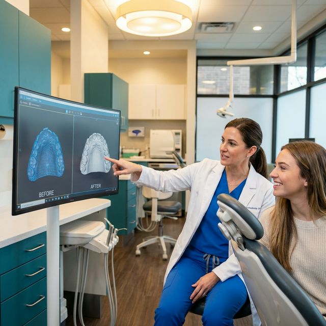 Dijital Ortodonti ve 3D Gülüş Tasarımı: Tedavinizi Önceden Görün